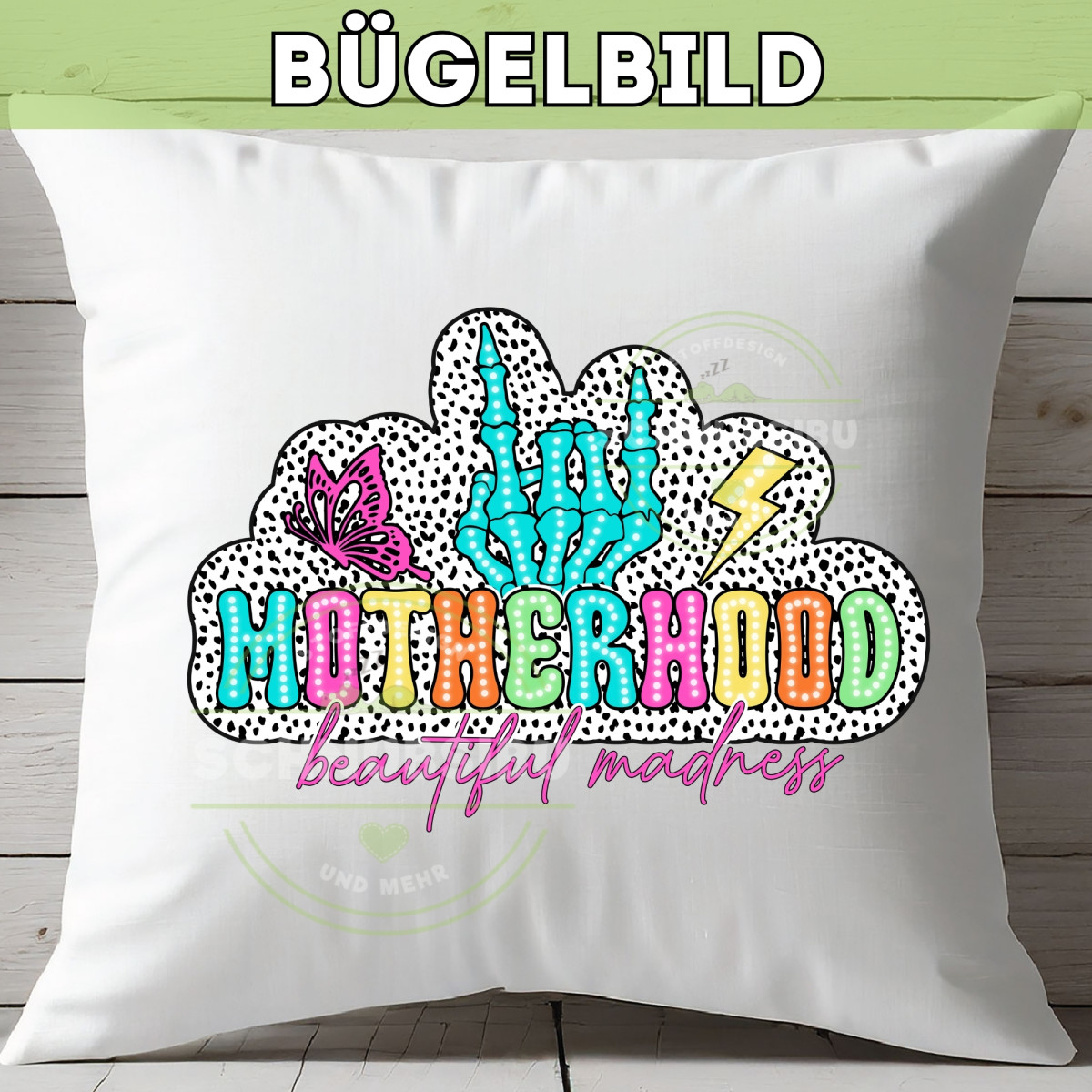 Bügelbild Muttertag - Motherhood